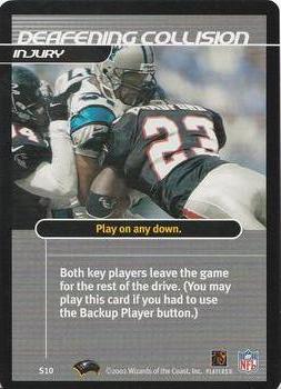 2002 NFL Showdown - Strategy #S10 Deafening Collision Front