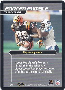 2002 NFL Showdown - Strategy #S47 Forced Fumble Front