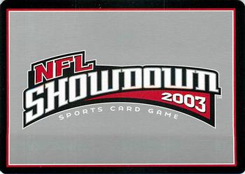 2002 NFL Showdown 1st & Goal #003 Bill Schroeder Back