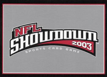 2002 NFL Showdown 1st & Goal #107 Kaseem Sinceno Back