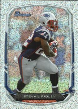 2013 Bowman - Silver Ice #33 Stevan Ridley Front