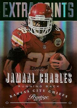2013 Panini Prestige - Extra Points Green #97 Jamaal Charles Front
