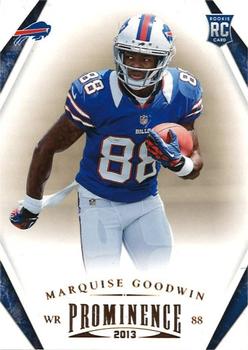 2013 Panini Prominence #166 Marquise Goodwin Front