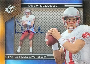 2013 SPx - SPX Shadow Box Autographed #SH-DB Drew Bledsoe Front