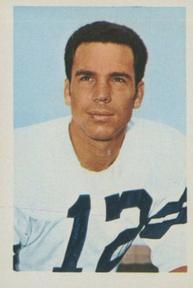 1972 NFLPA Wonderful World Stamps #105 Roger Staubach Front