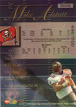 1998 Collector's Edge Super Bowl Card Show - Proofs 500 #23 Mike Alstott Back