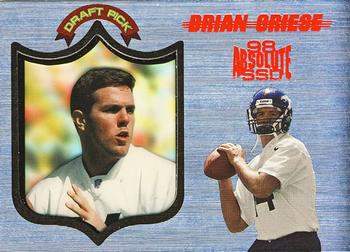 1998 Playoff Absolute SSD Hobby - Silver #3 Brian Griese Front