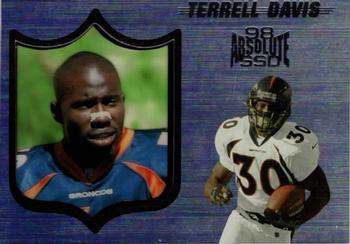 1998 Playoff Absolute SSD Hobby - Silver #4 Terrell Davis Front