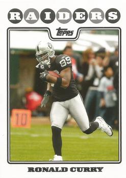 2008 Topps #157 Ronald Curry Front