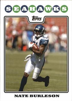 2008 Topps #161 Nate Burleson Front