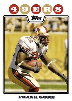2008 Topps #85 Frank Gore Front