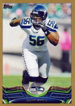 2013 Topps - Gold #91 Cliff Avril Front