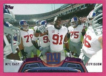 2013 Topps - Pink #333 New York Giants Front