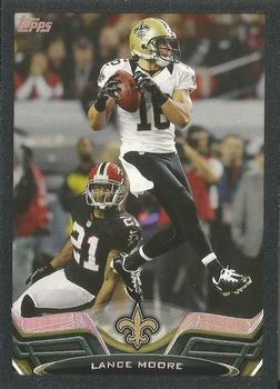 2013 Topps - Black #394 Lance Moore Front