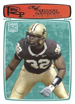 2008 Topps Rookie Progression #54 Cliff Avril Front