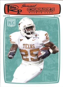 2008 Topps Rookie Progression #217 Jamaal Charles Front
