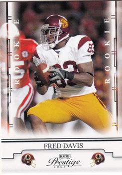 2008 Playoff Prestige #140 Fred Davis Front