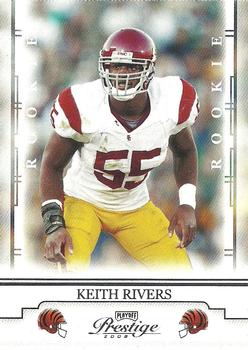 2008 Playoff Prestige #161 Keith Rivers Front