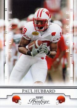 2008 Playoff Prestige #183 Paul Hubbard Front