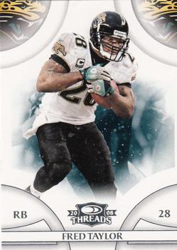 2008 Donruss Threads #62 Fred Taylor Front