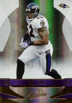 2008 Playoff Absolute Memorabilia #14 Ray Lewis Front