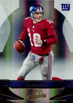 2008 Playoff Absolute Memorabilia #96 Eli Manning Front