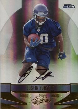 2008 Playoff Absolute Memorabilia #199 Justin Forsett Front