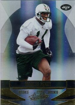 2008 Playoff Absolute Memorabilia #212 Marcus Henry Front