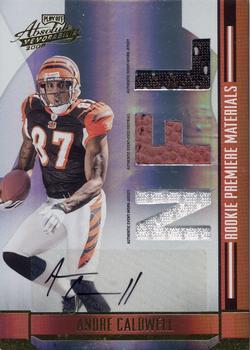 2008 Playoff Absolute Memorabilia #272 Andre Caldwell Front