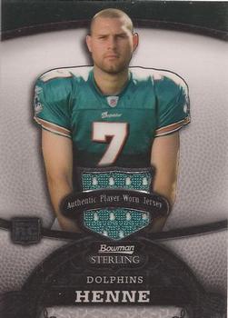 2008 Bowman Sterling #147 Chad Henne Front