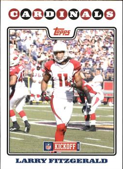 2008 Topps Kickoff #67 Larry Fitzgerald Front
