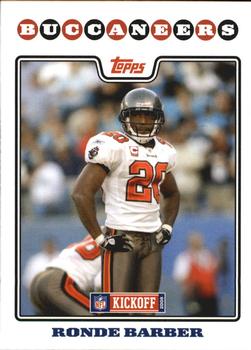 2008 Topps Kickoff #164 Ronde Barber Front