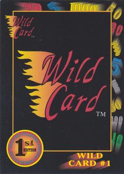 1991 Wild Card Draft #1 Wild Card #1 Front