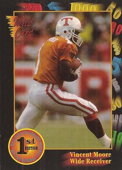 1991 Wild Card Draft #26 Vince Moore Front