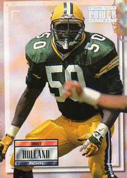 1993 Pro Set Power #50 Johnny Holland Front