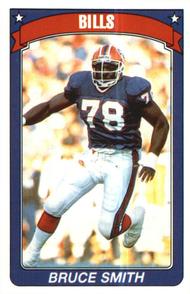 1990 Panini Stickers #13 Bruce Smith Front