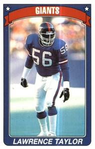 1990 Panini Stickers #319 Lawrence Taylor Front