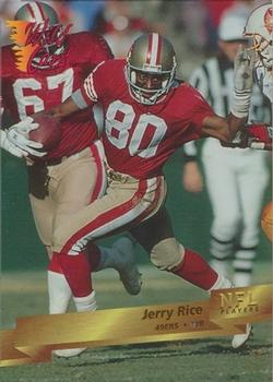 1993 Wild Card #4 Jerry Rice Front