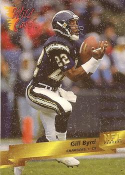 1993 Wild Card #63 Gill Byrd Front