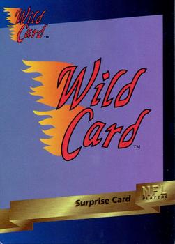 1993 Wild Card #1 Surprise Card Front