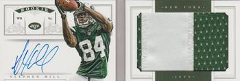 2012 Panini National Treasures - Rookie Jumbo Prime Booklet Signatures #16 Stephen Hill Front