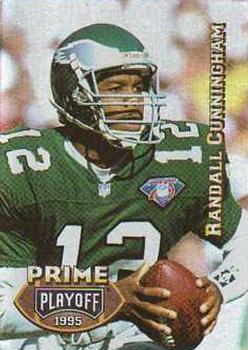 1995 Playoff Prime #7 Randall Cunningham Front