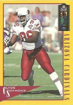 1995 Classic NFL Experience #2 Clyde Simmons Front