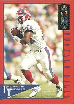 1995 Classic NFL Experience #9 Thurman Thomas Front
