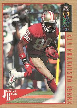 1995 Classic NFL Experience #92 Jerry Rice Front
