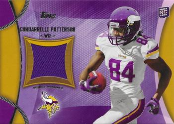 2013 Topps - Relics #TR-CP Cordarrelle Patterson Front