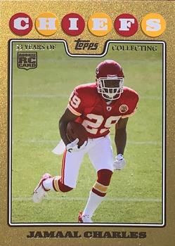2008 Topps - Gold #350 Jamaal Charles Front