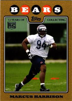 2008 Topps - Gold #397 Marcus Harrison Front