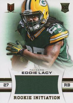 2013 Panini Momentum - Rookie Initiation Materials #30 Eddie Lacy Front