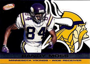 2001 Pacific Prism Atomic #79 Randy Moss Front